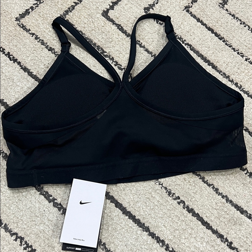 Nike Women's Black Strappy Sports Bra NWT - Picture 5 of 6
